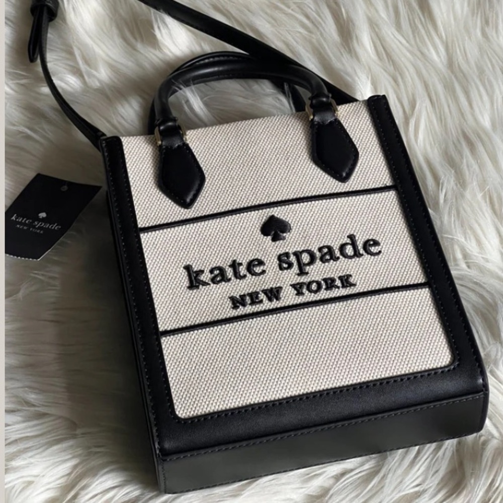 ♥️♠️♥️ Kate Spade Ellie Canvas Mini Tote NEW ♥️♠️♥️